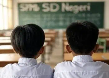 Miris, SD Negeri di Lebak Ini Hanya Dapat 4 Murid Baru