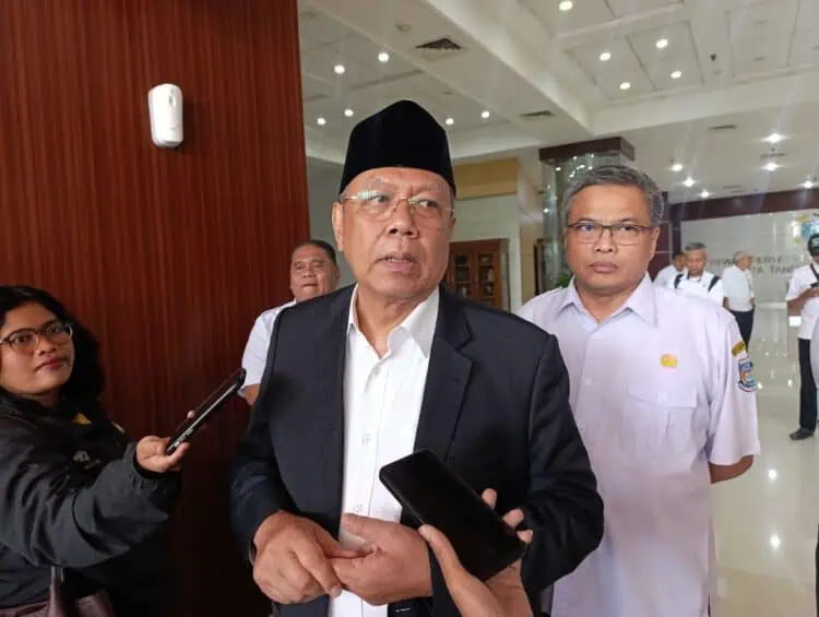 Benyamin Targetkan Penanganan Banjir Pondok Maharta Selesai Tahun Depan