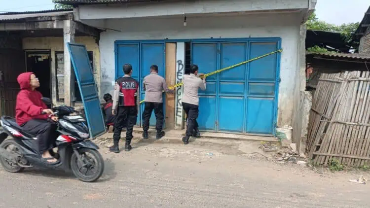 Kios Sembako di Sepatan Disegel Polisi