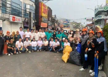 Kolaborasi Hotel Santika Indonesia Regional Tangerang Gelar Aksi Bersih-Bersih Pasar Lama Tangerang