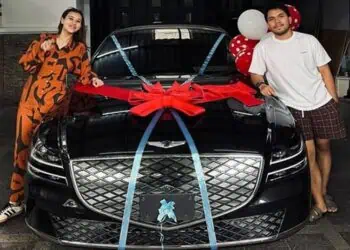 Rayakan Satu Tahun Pernikahan, Thariq Halilintar Belikan Mobil Sebagai Kado untuk Aaliyah Massaid