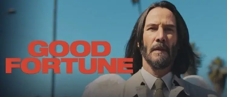 Good Fortune: Keanu Reeves Malaikat Kehilangan Sayap