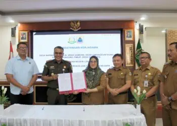 5 Kades Tandatangani Kerja Sama dengan Kejari Lebak