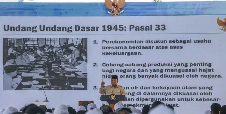 Prabowo Luncurkan 80 Ribu Koperasi Merah Putih