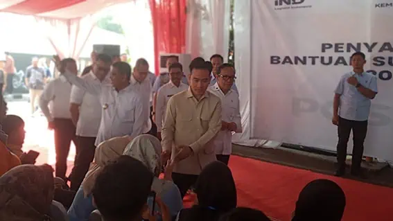 Rajin Sambangi Kota Tangerang, Wapres Gibran Kali Ini Pantau Penyerahan BSU