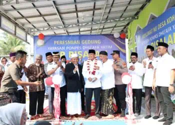 Bupati Tangerang Resmikan Gedung Yayasan Ponpes Dhuafa Ar Risalah Kohod
