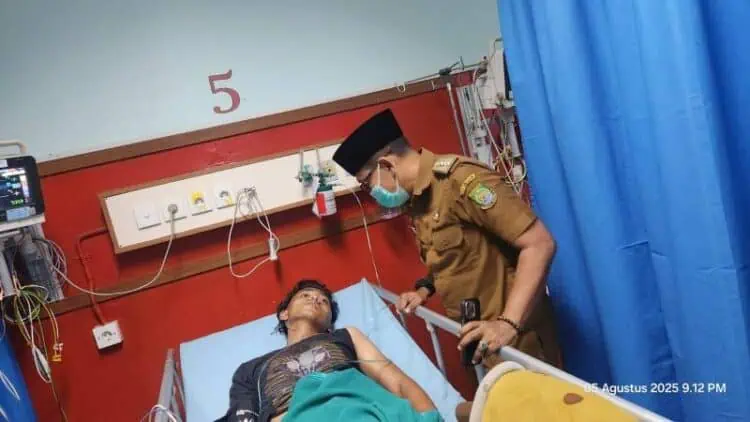 Rumah Warga Batuceper Roboh Ketika Hujan dan Angin, OPD Langsung Bergerak