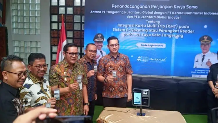 Kartu Multi Trip Kini Bisa untuk Membayar Bus Tayo Kota Tangerang