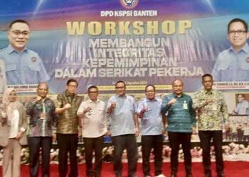 Hadiri Workshop KSPSI, Gubernur Banten Sebut Buruh Jadi Berometer Ekonomi