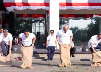 Wali Kota Tangsel Ikuti Lomba Semarak HUT RI ke-80