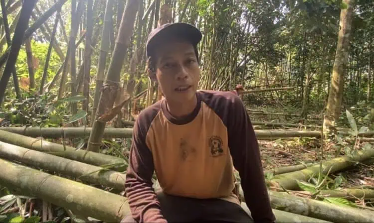 Pengepul Bambu di Lebak Semringah, Permintaan Melonjak Jelang HUT Kemerdekaan RI