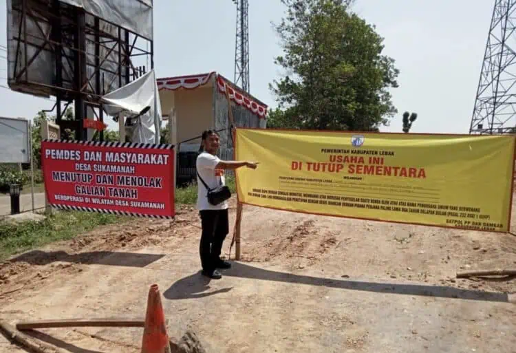 Galian C di Lebak Meresahkan, Gubernur Banten Diminta Bertindak