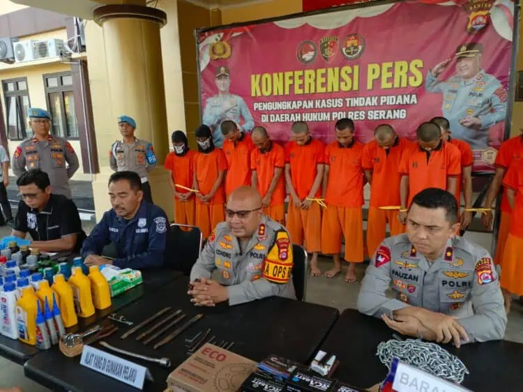 Komplotan Sindikat Curanmor Dibekuk Polisi Di Warung Kopi
