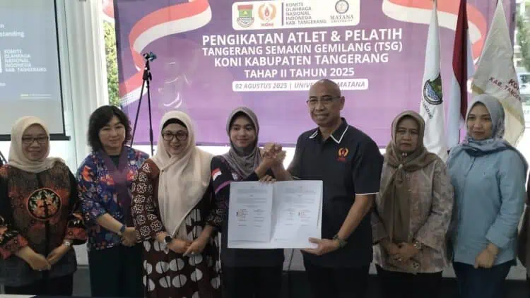 KONI Kabupaten Tangerang Kembali Ikat Atlet dan Pelatih