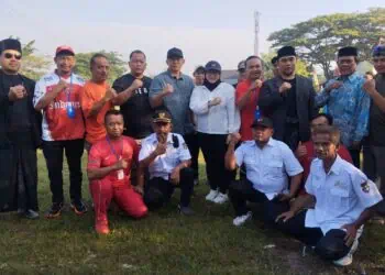 Resmi Buka Turnamen 17-an, Wabup Intan Dukung Pembangunan di Sovil