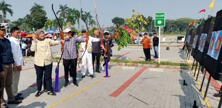 Perpani Banten Seleksi Atlet Lewat Citra Raya Tangerang Archery Championship