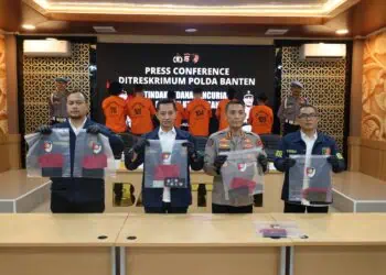Sindikat Begal Solar Dibekuk, Enam Pelaku Diamankan di Mapolda Banten