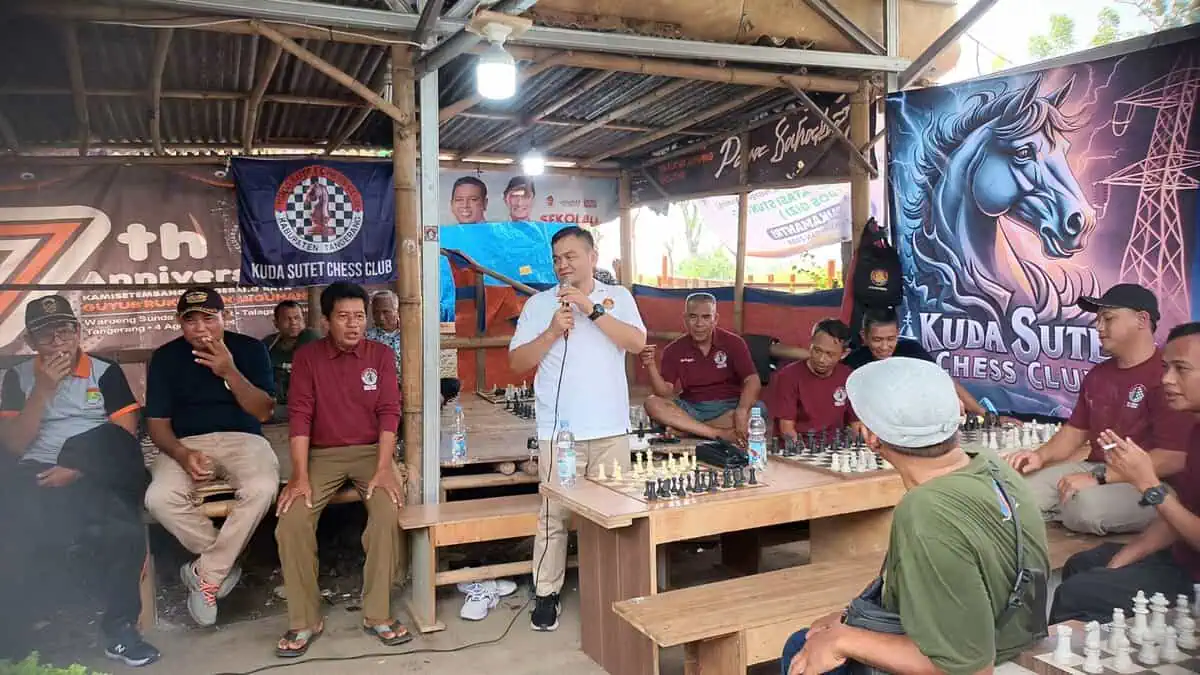 Klub Catur Kuda Sutet Tangerang Rayakan Ulang Tahun ke-1, Ini Harapan Mereka