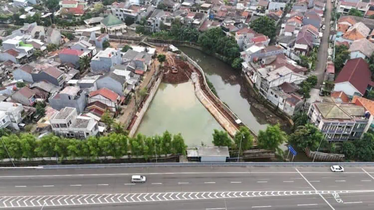 Pembangunan Tandon Puri Bintaro Sudah 70 Persen, Diklaim Untuk Mempercepat Banjir Surut