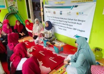 Orang Tua Asuh di Tamasya Bina Budi Bangsa Dilatih Olah Makan Bergizi