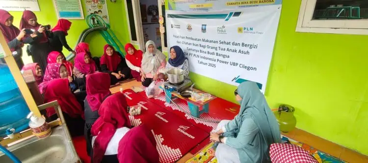 Orang Tua Asuh di Tamasya Bina Budi Bangsa Dilatih Olah Makan Bergizi