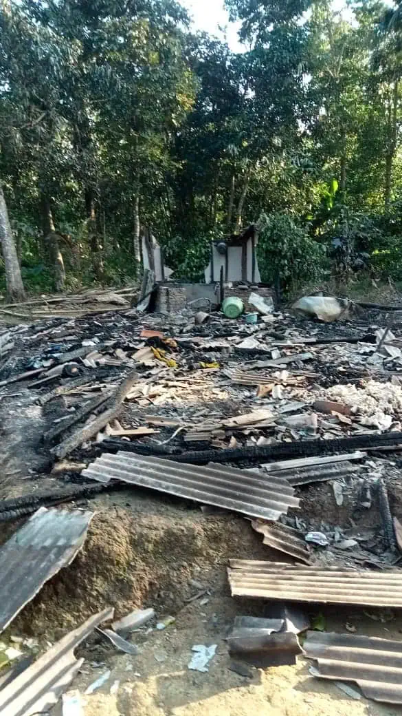 Diduga Akibat Korsleting Listrik, 3 Rumah di Pandeglang Ludes Terbakar