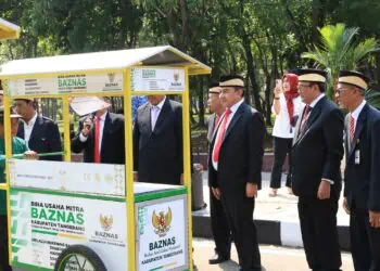 80 Pelaku UMKM di Kabupaten Tangerang Diberi Modal Dan Gerobak Usaha