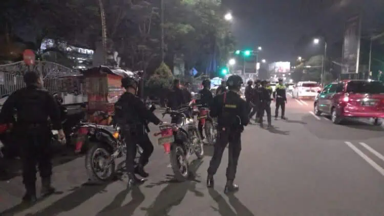 Jaga Keamanan Wilayah, Ratusan Personel Polda Banten Diterjunkan