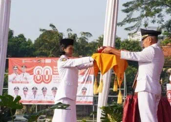 Camat Ciledug Pimpin Upacara Hari Kemerdekaan, Berharap Ciledug Lebih Prima