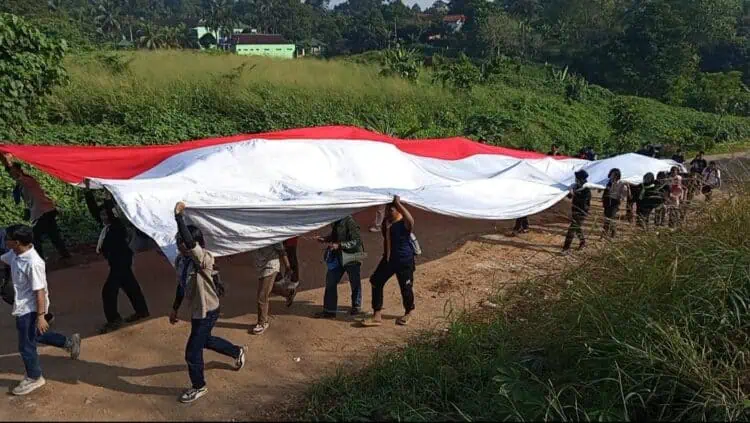 Ini Tujuan Mapala Se-Banten Peringati HUT Ke-80 Kemerdekaan RI di TPA Bangkonol