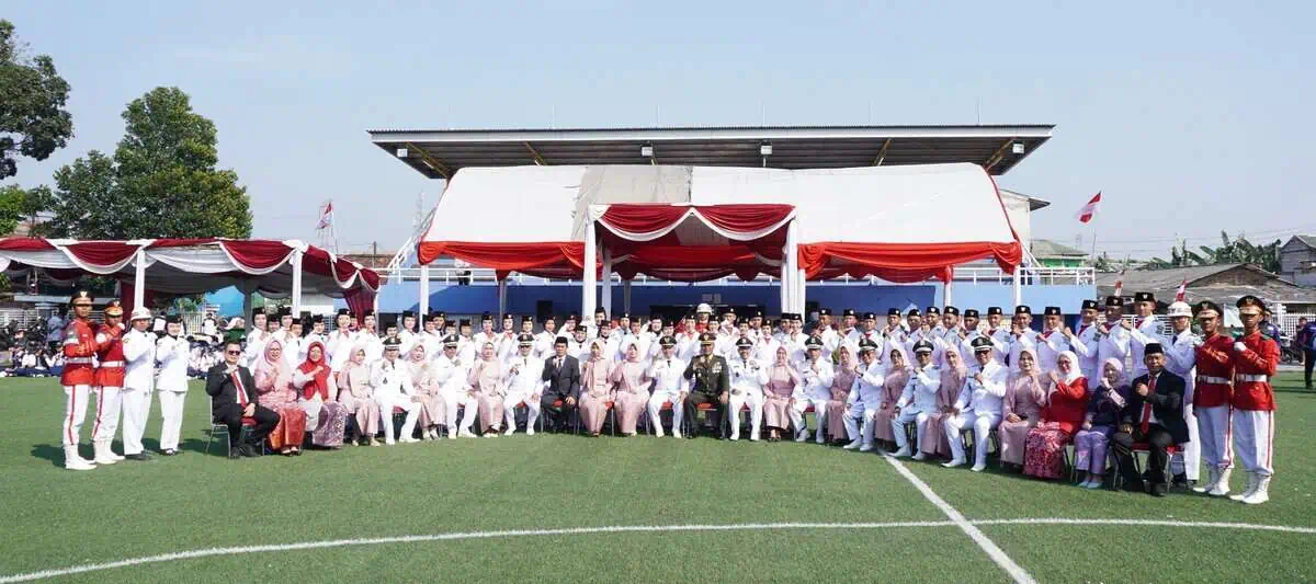 Camat Ciledug Pimpin Upacara Hari Kemerdekaan, Berharap Ciledug Lebih Prima