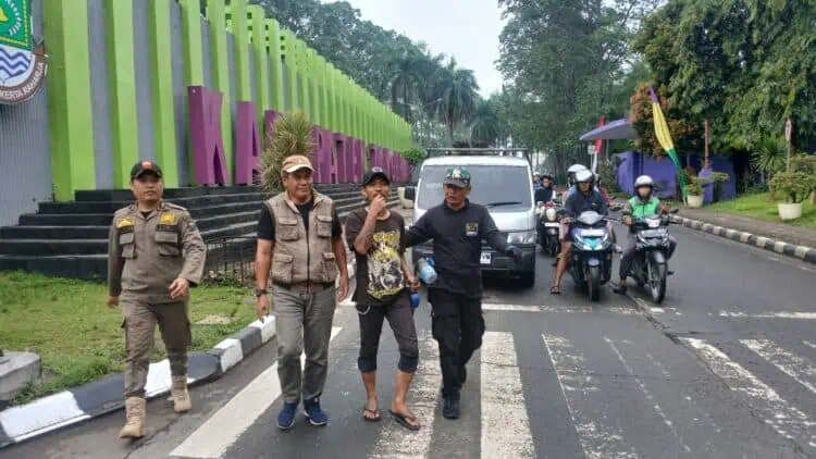 9 Orang PMKS di Kabupaten Tangerang Terjaring Razia Gabungan