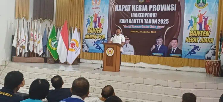 Untuk Mengoptimalkan Pembinaan Atlet, Hibah KONI Banten Akan Ditambah 3 Kali Lipat