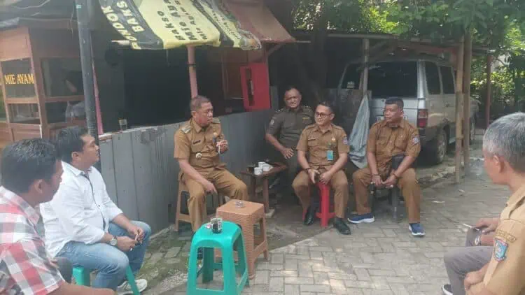 Warga Serpong Utara Patungan Bangun Jalan Rusak, Ternyata Berada di Wilayah Kota Tangerang