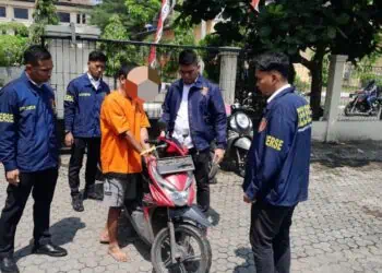 Residivis Pencurian Kendaraan Bermotor Dibekuk dan Diamankan ke Mapolda Banten