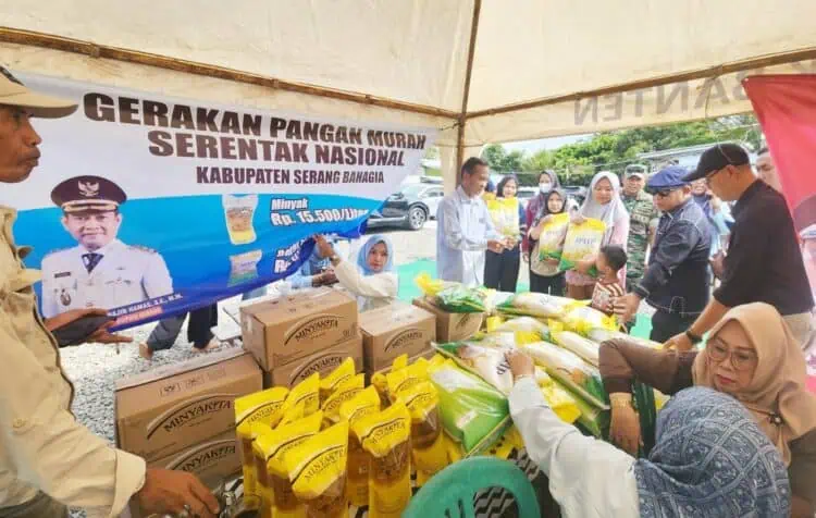 27 Kopdes di Kabupaten Serang Gelar Gerakan Pangan Murah