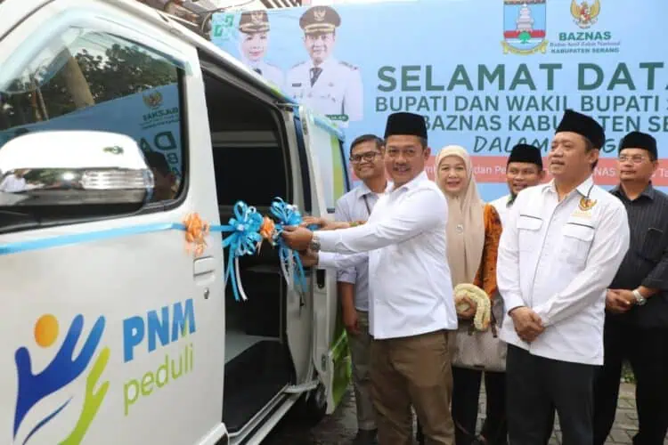 Baznas Kabupaten Serang Dapat Bantuan Mobil Dari BUMN