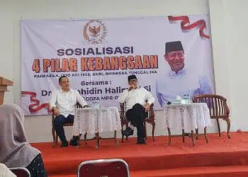 Kembali Gelar Sosialisasi 4 Pilar Kebangsaan, Anggota MPR RI Wahidin Halim Tekankan Pentingnya Sikap Disiplin