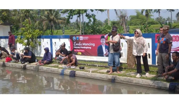 Dibuka Oleh Bupati Pandeglang, Porwan Gelar Mancing Mania Meriahkan HUT Ke-80 RI