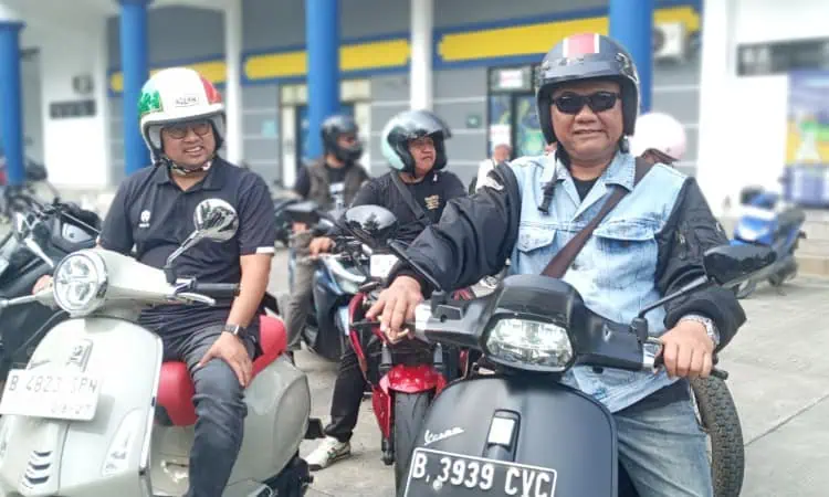 IMI Kota Tangerang Gelar Riding Kemerdekaan RI dan Bakti Sosial