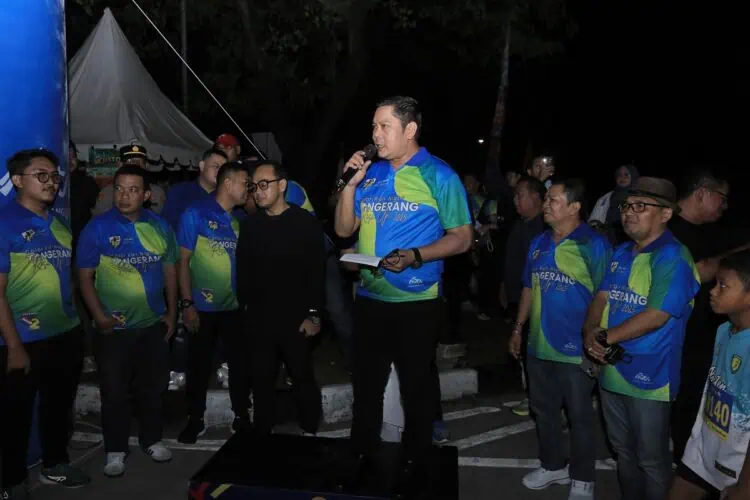 Meriahnya Color Run Night Tangerang, Maryono: Bisa Jadi Agenda Tahunan