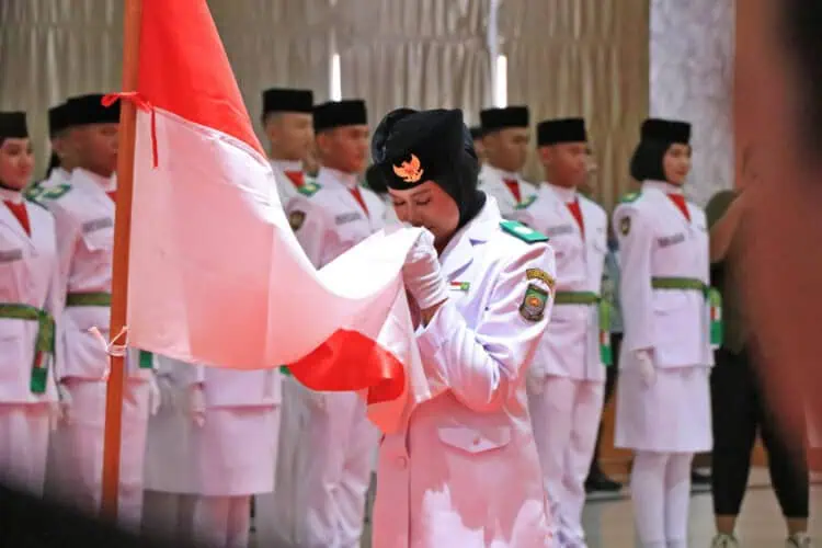 Pengukuhan Paskibraka 2025, Sachrudin: Jaga Kesehatan dan Selamat Bertugas!