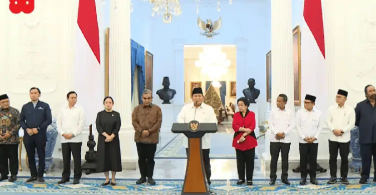 Ini Pernyataan Lengkap Presiden Prabowo Subianto Terkait Perkembangan Situasi Negara