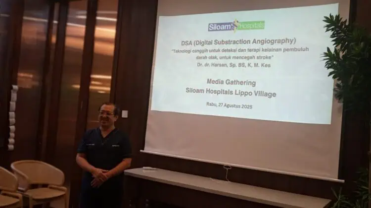 Siloam Hospitals Lippo Village Sediakan Layanan Penanganan Gangguan Pembuluh Darah Otak dengan Teknik Digital Subtraction Angiography