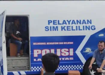 SIM Keliling Kota Tangerang Sabtu 16 Agustus, Di Sini Lokasinya