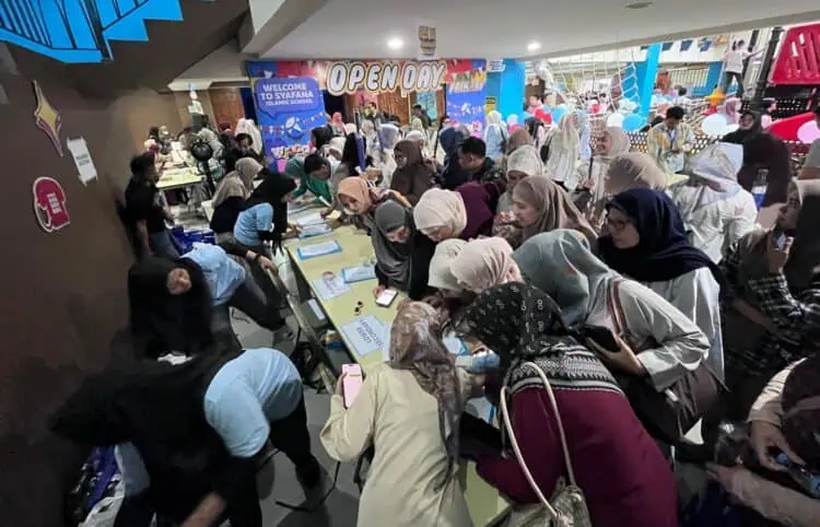 Pendaftaran Baru Dibuka Dua Jam, Kuota Siswa Syafana Islamic School Langsung Penuh