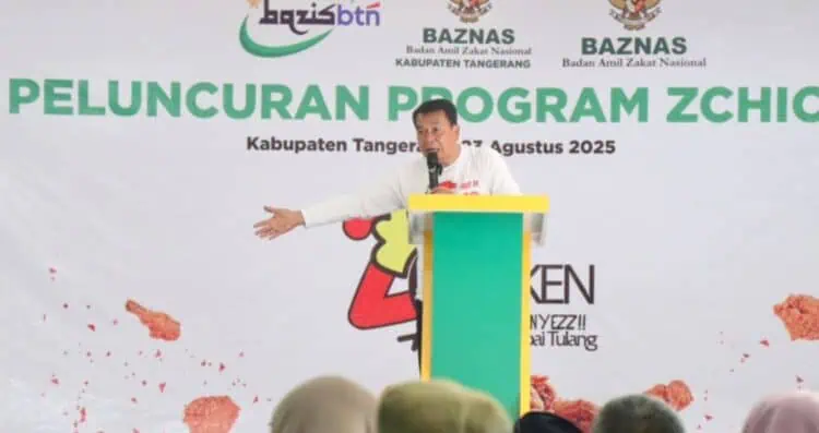 Demi Berdayakan Ekonomi Mustahik, Baznas Kabupaten Tangerang Luncurkan ZChicken