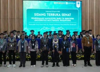 Orientasi Mahasiswa Baru, UMN Tangerang Gelar Sidang Terbuka Senat