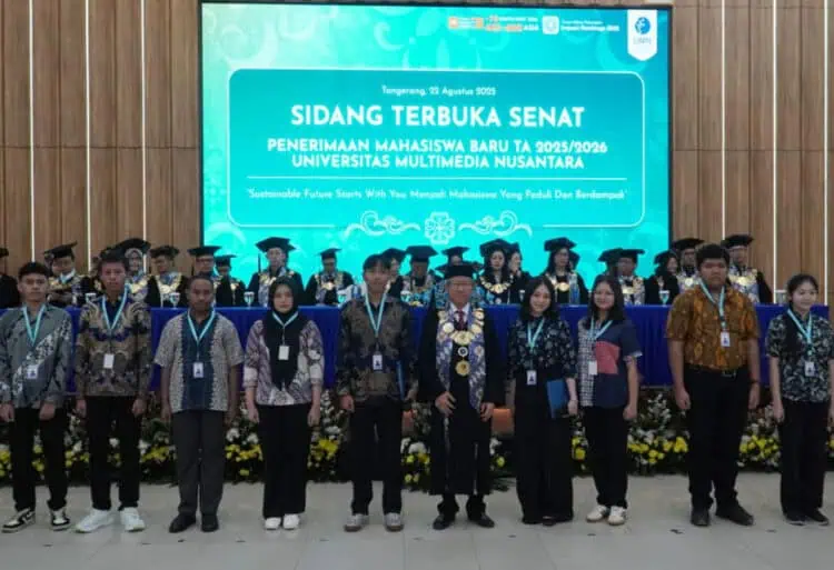 Orientasi Mahasiswa Baru, UMN Tangerang Gelar Sidang Terbuka Senat