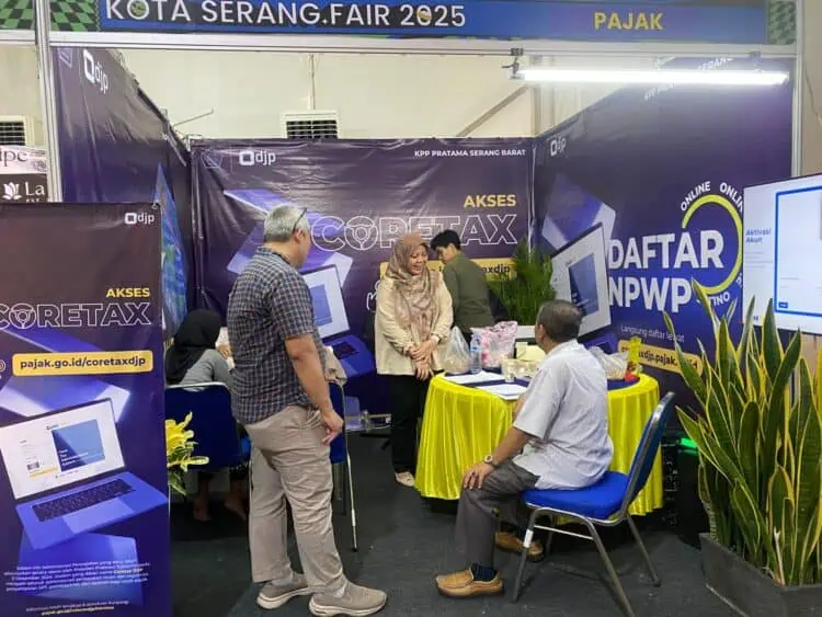 DJP Hadir di Kota Serang Fair, Layani Masyarakat Langsung di Stan Pajak